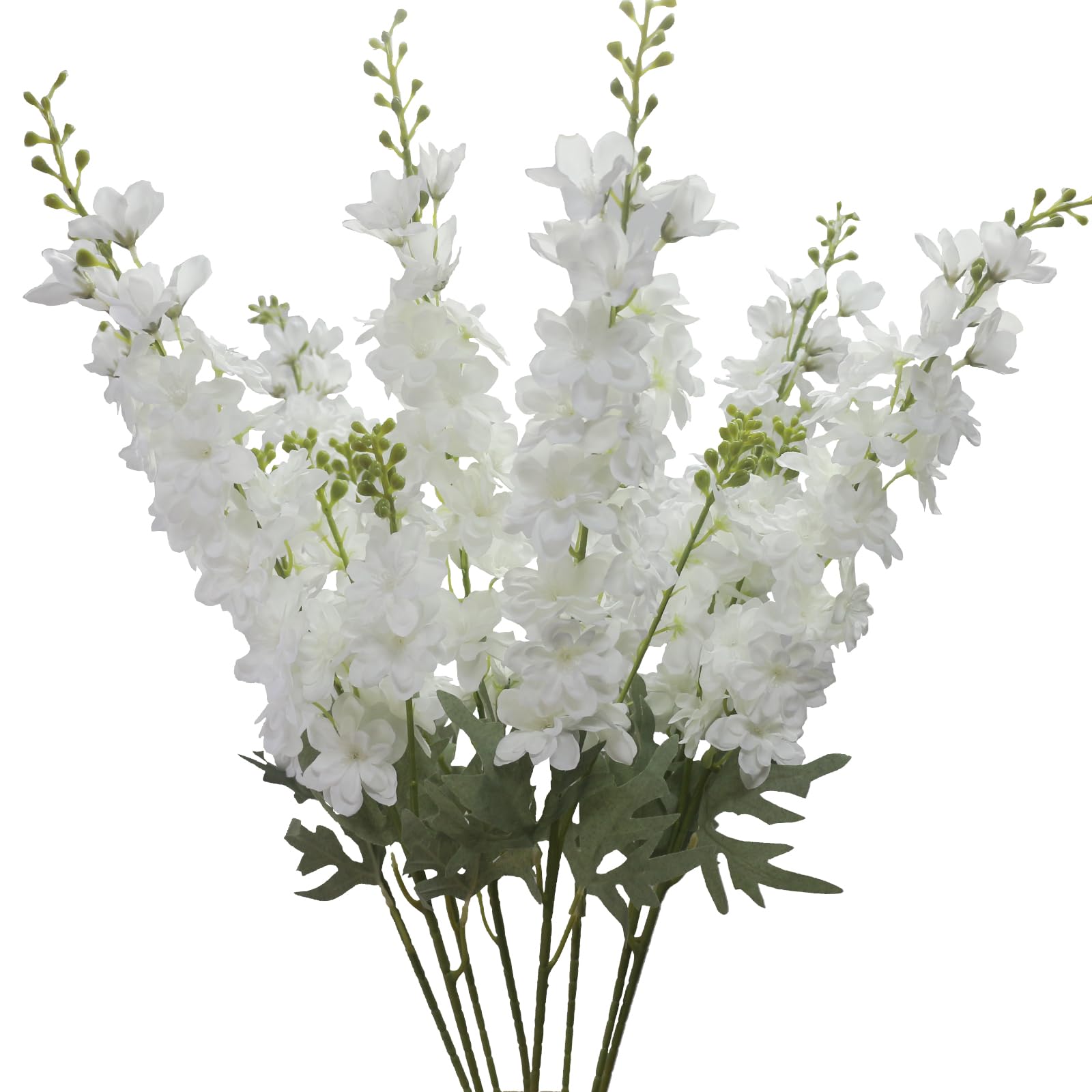 Libeking White Delphinium Artificial Flowers