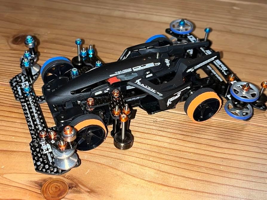 ◇ミニ四駆 MSフレキ フルカスタム 完成車 ATピボット(提灯連動