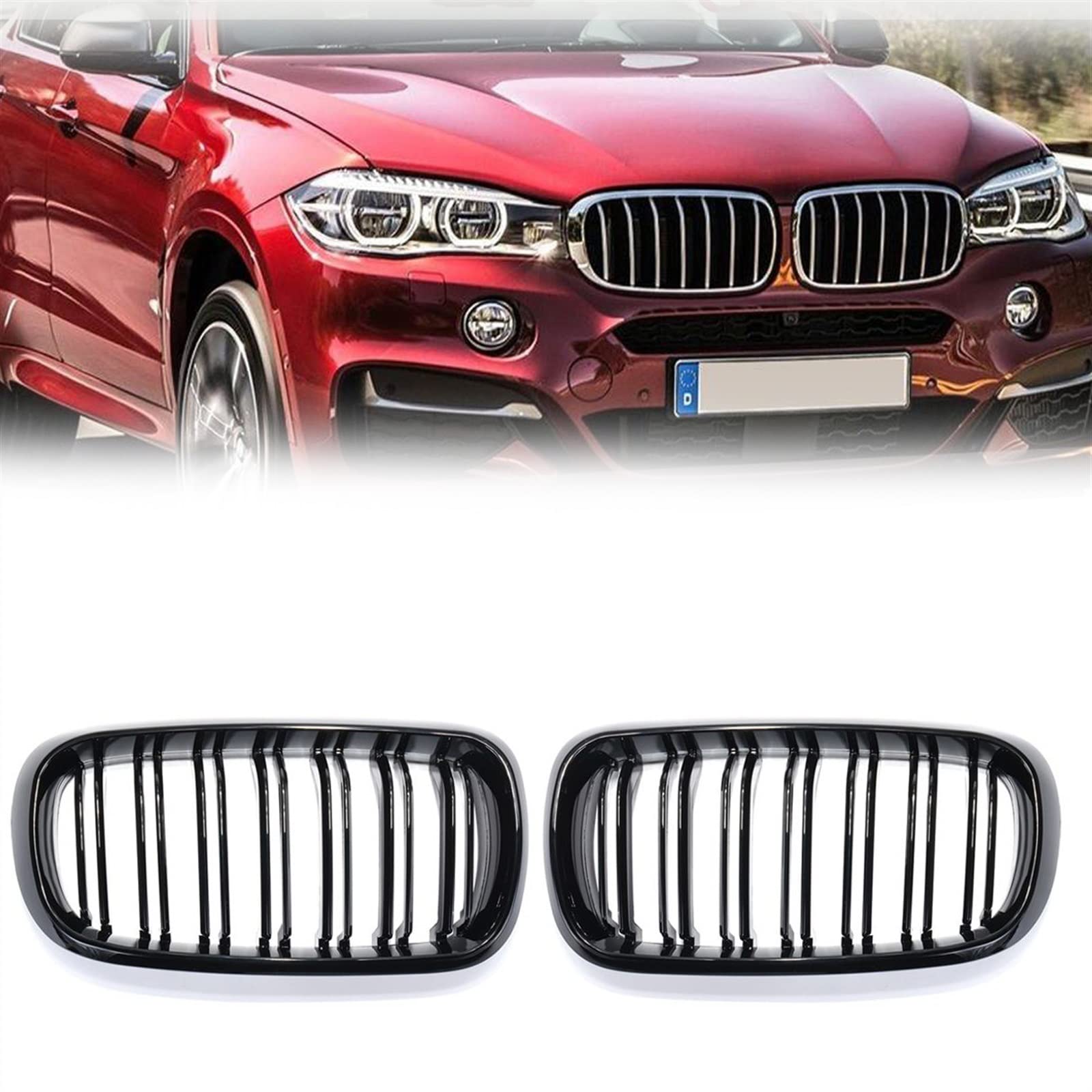 Grilles de rein de rechange F15 F16 pour réparer une calandre usée ou cassée