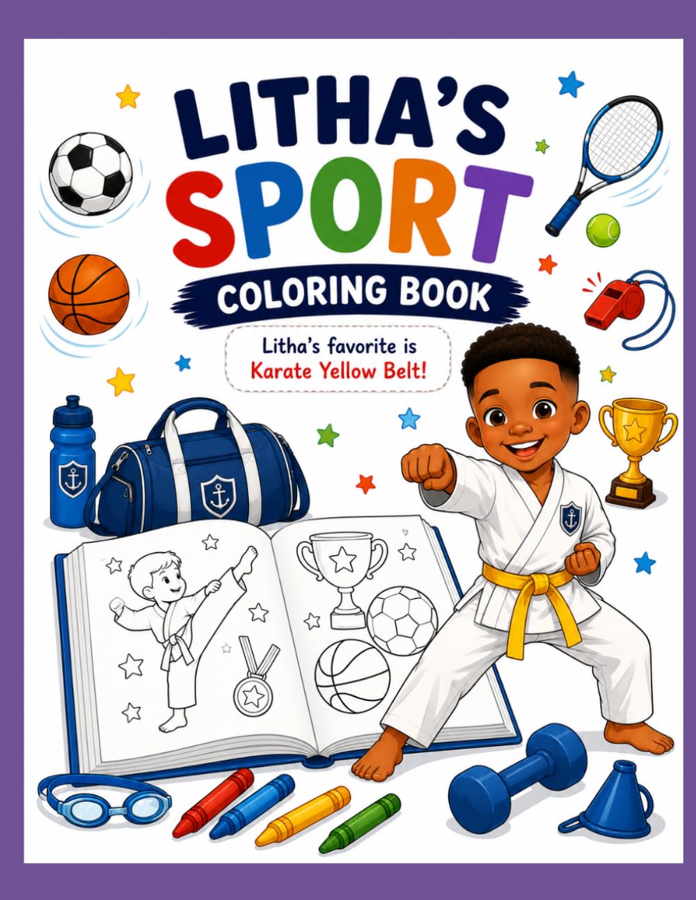 Litha's Sport Coloring Book