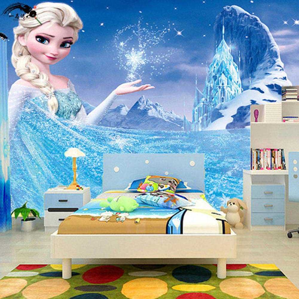 Buy Cartoon Frozen Children's Room Wallpaper Kindergarten Amusement