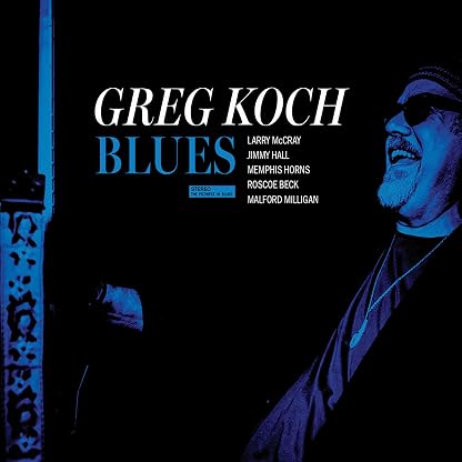 Blues por Greg Koch — capa do álbum