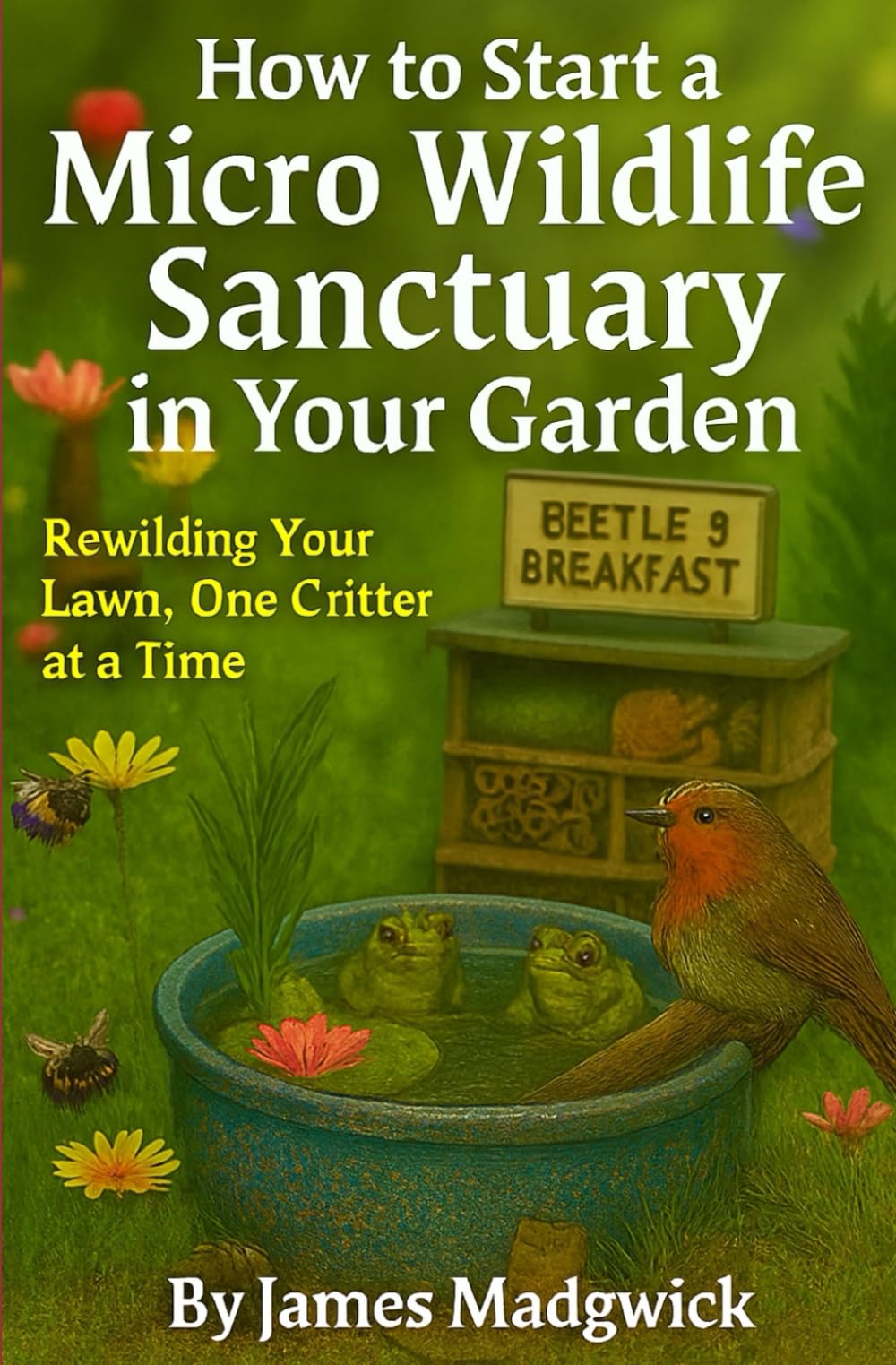 How to start a Micro Wildlife Sanctuary in your Garden: Rewilding your Lawn, One Critter at a Time