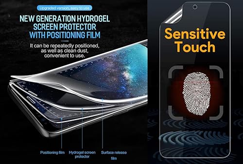 Miniatura 5 de CUFEREDU Película de hidrogel mate antihuellas para Samsung Galaxy S10e 5.8 "Protector de pantalla flexible TPU Desbloqueo de huellas dactilares