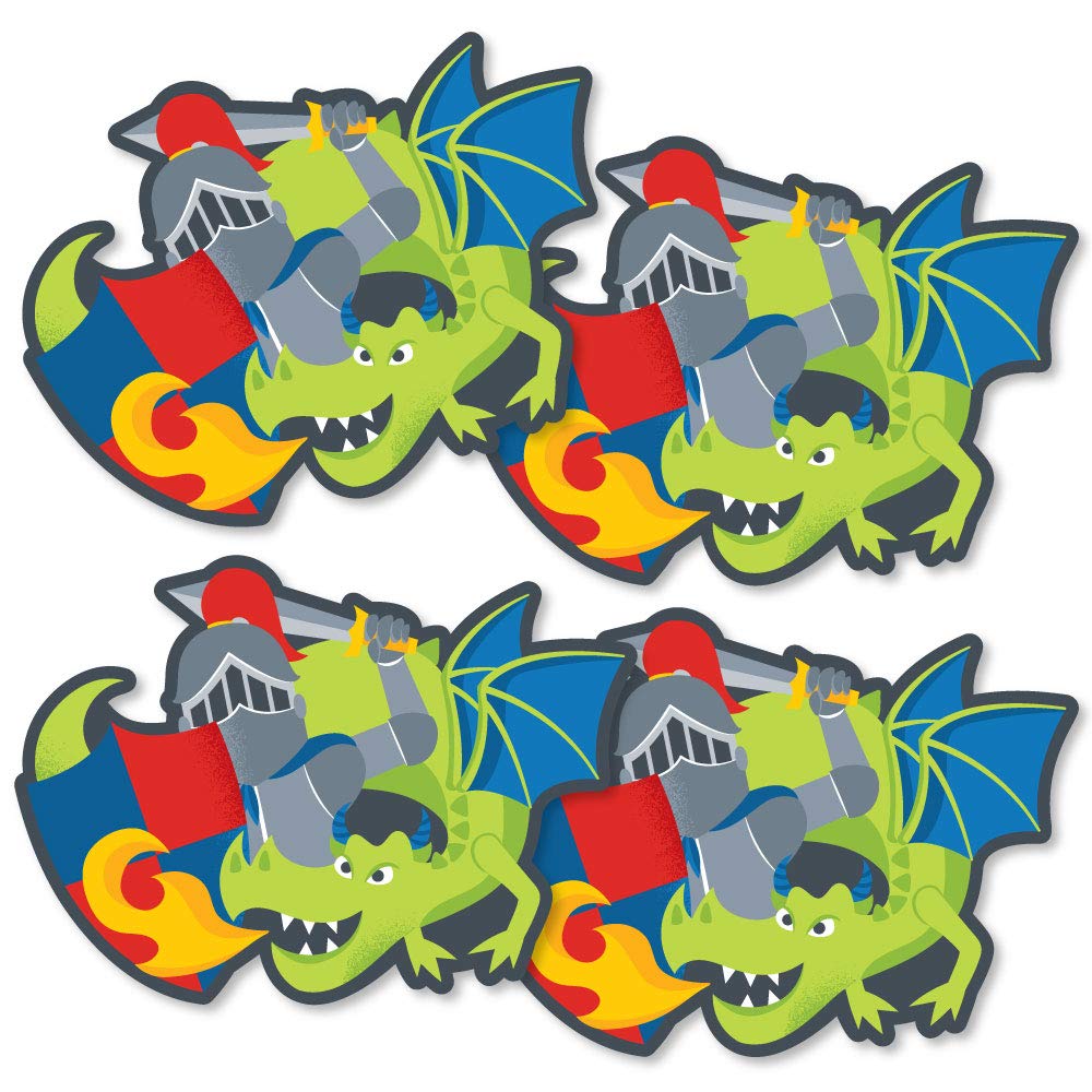 Amazon.com: Big Dot of Happiness Calling All Knights and Dragons -  Decorations DIY Medieval Party or Birthday Party Essentials - Set of 20 :  Toys & Games