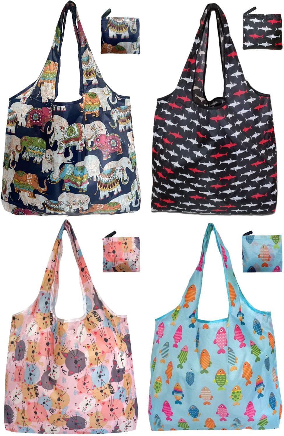 Reusable Grocery bags, Ideal For Shopping, Travel, And Daily Use