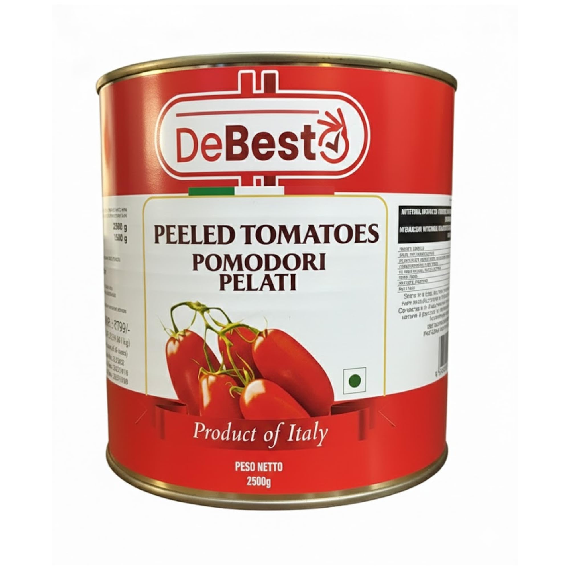DEBESTO Premium Italian Peeled Tomato 2.5Kg | Pomodori Pelati