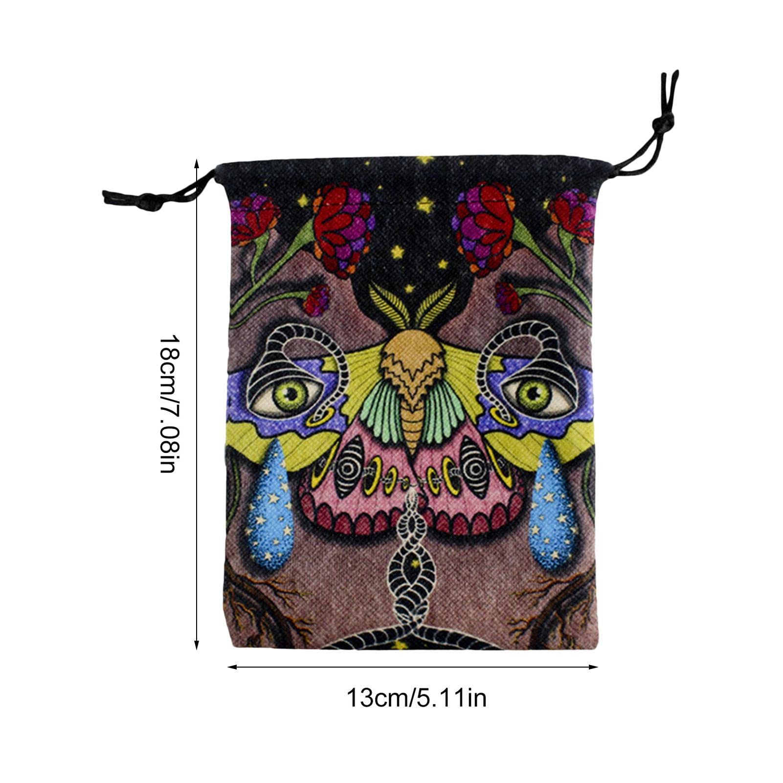 CREATCABIN 2 Pcs Tarot Sac de Rangement Épais Velours Pochettes d'emballage 12 Constellation Symbole Cordon Sac de Protection Carte Jeu de Société Broderie pour Tarot Dés Carte Bijoux Poche CREATCABIN 2 Pcs Tarot Sac de Rangement Épais Velours Pochettes d'emballage 12 Constellation Symbole Cordon Sac de Protection Carte Jeu de Société Broderie pour Tarot Dés Carte Bijoux Poche