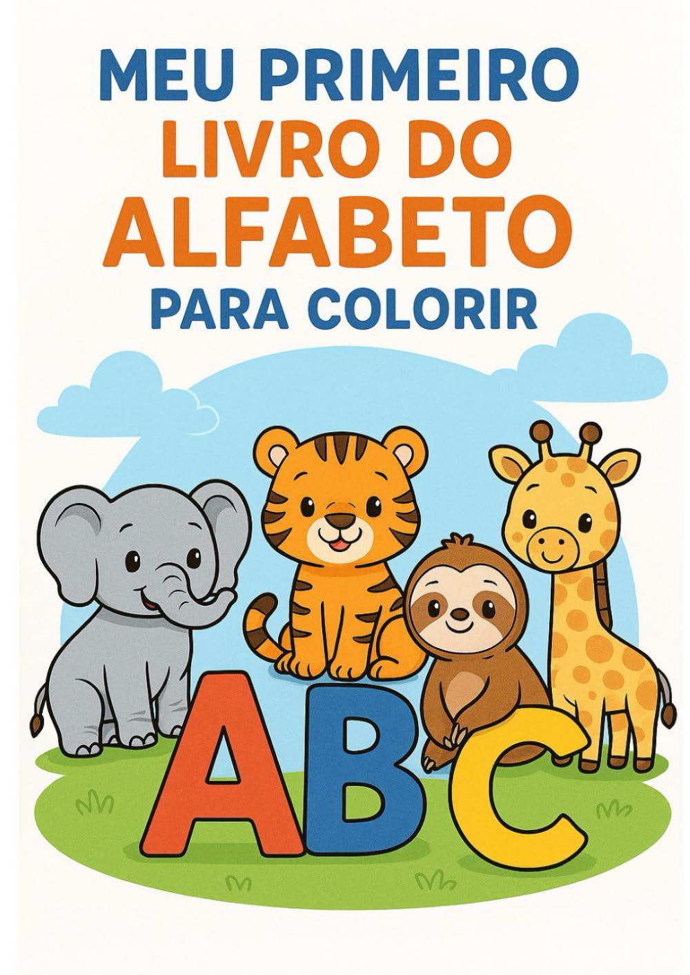 Meu Primeiro Livro do Alfabeto para Colorir