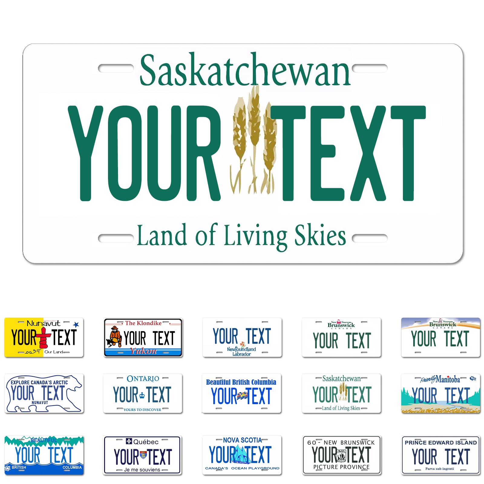 Ontario License Plate, 6"×12" Custom License Plate — view 26
