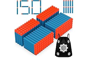 Nerf Official AccuStrike Mega Darts Refill Pack With Storage Bag