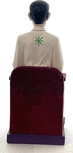 Vista 3 de Busto de Jesús Malverde Sinaloa figura de la estatua de México, estatua de 10 pulgadas