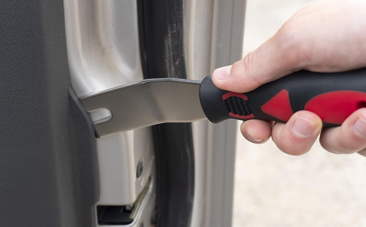 Lisle 83700 Trim Removal Set, 5 pc., red/black