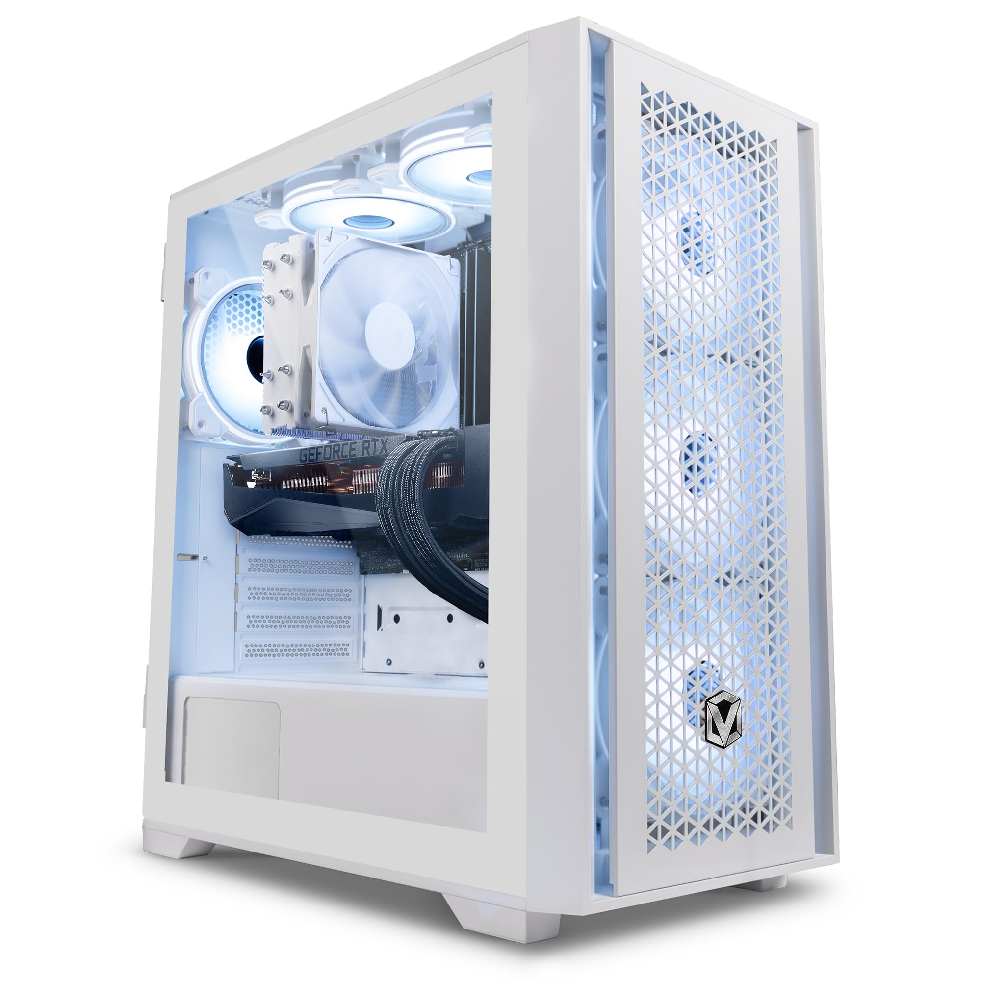 Vibox X-15 White Gaming PC • Intel Core i9 14900KF 6.0GHz • Nvidia RTX 5070 Ti 16GB • 32GB RAM • 1TB NVMe SSD • 850W PSU • Windows 11 • WiFi • Prebuilt