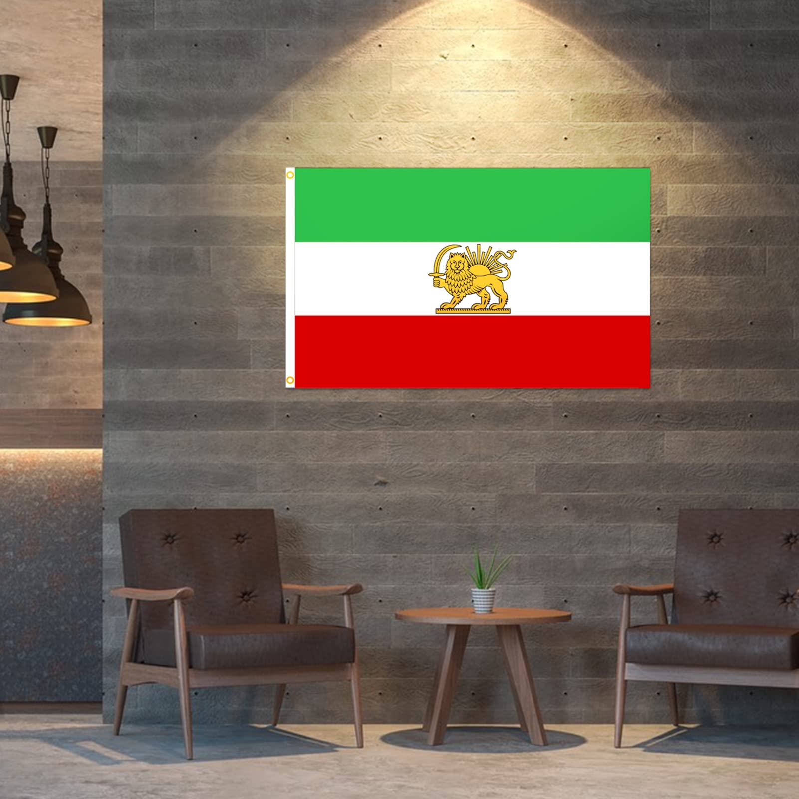 Trends4cents Vlag Iran 90 X 150 Cm Vlag Met 2 Ogen 100g/m² Stof Gewicht Hijsvlag Voor Mast Vlaggen 32205216