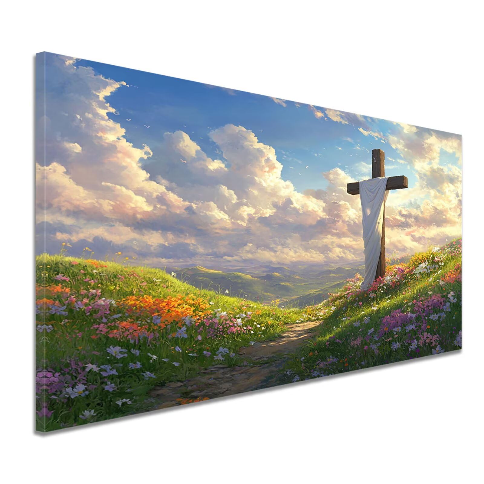 Malarstwo Numery Dorośli Krajobraz Malarstwo Numery Religia, Kreatywne Hobby Dorośli DIY Zestaw Sztuki Numeru Dzieci Początkujący Z Pędzelkami i Akrylami do Dekoracji Sypialni, Prezent dla Kobiet