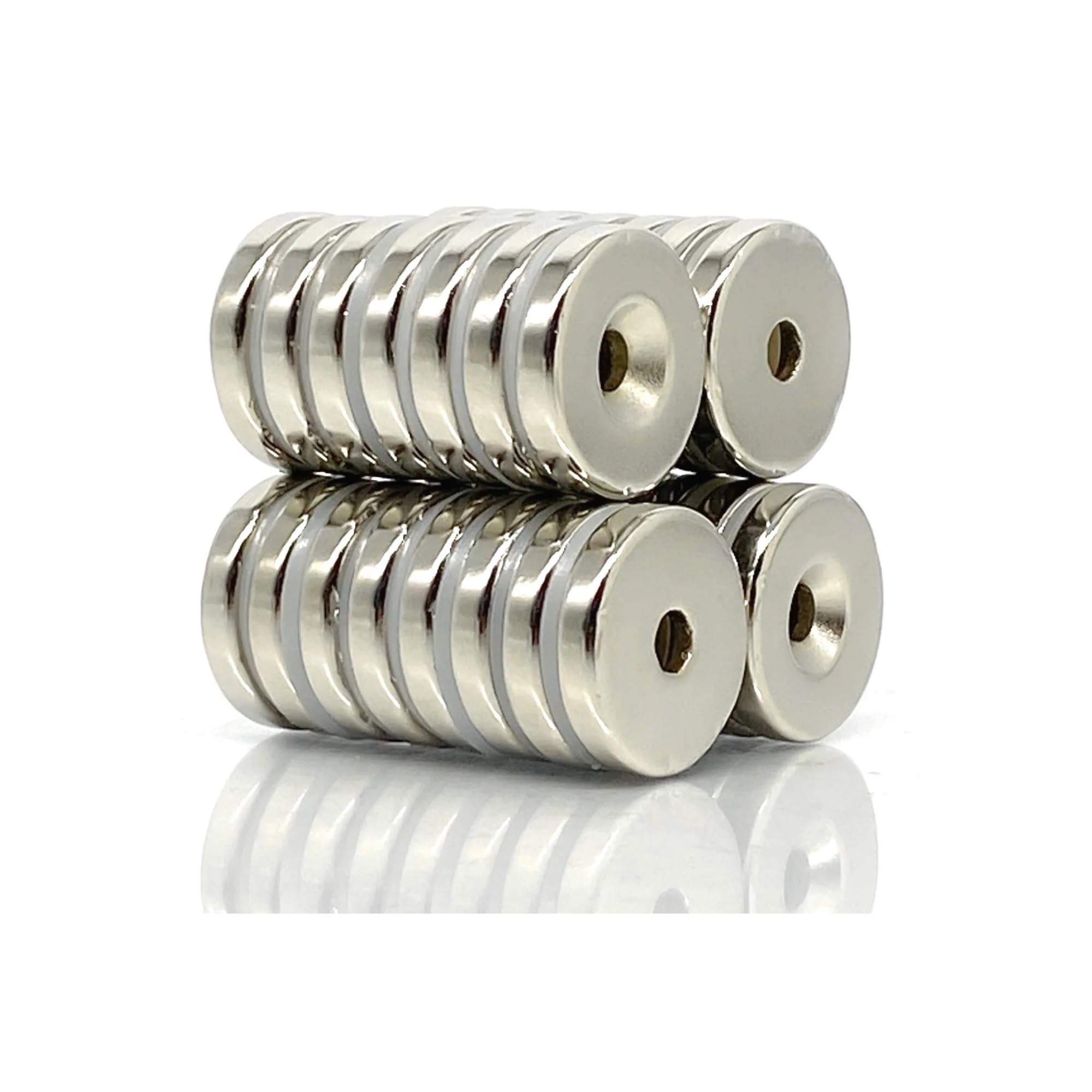 2-100 Uds 25x5-5mm imanes Fuertes NdFeB permanentes 25 * 5mm Agujero 5mm imán magnético de neodimio avellanado Redondo 25X5-5mm 25 * 5-5mm(50pcs)