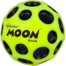 Waboba Moon Ball - Super High Bouncing Ball - Neon Coloured Indoor and Outdoor Ball Ages - Make Pop Sounds - Easy to Grip