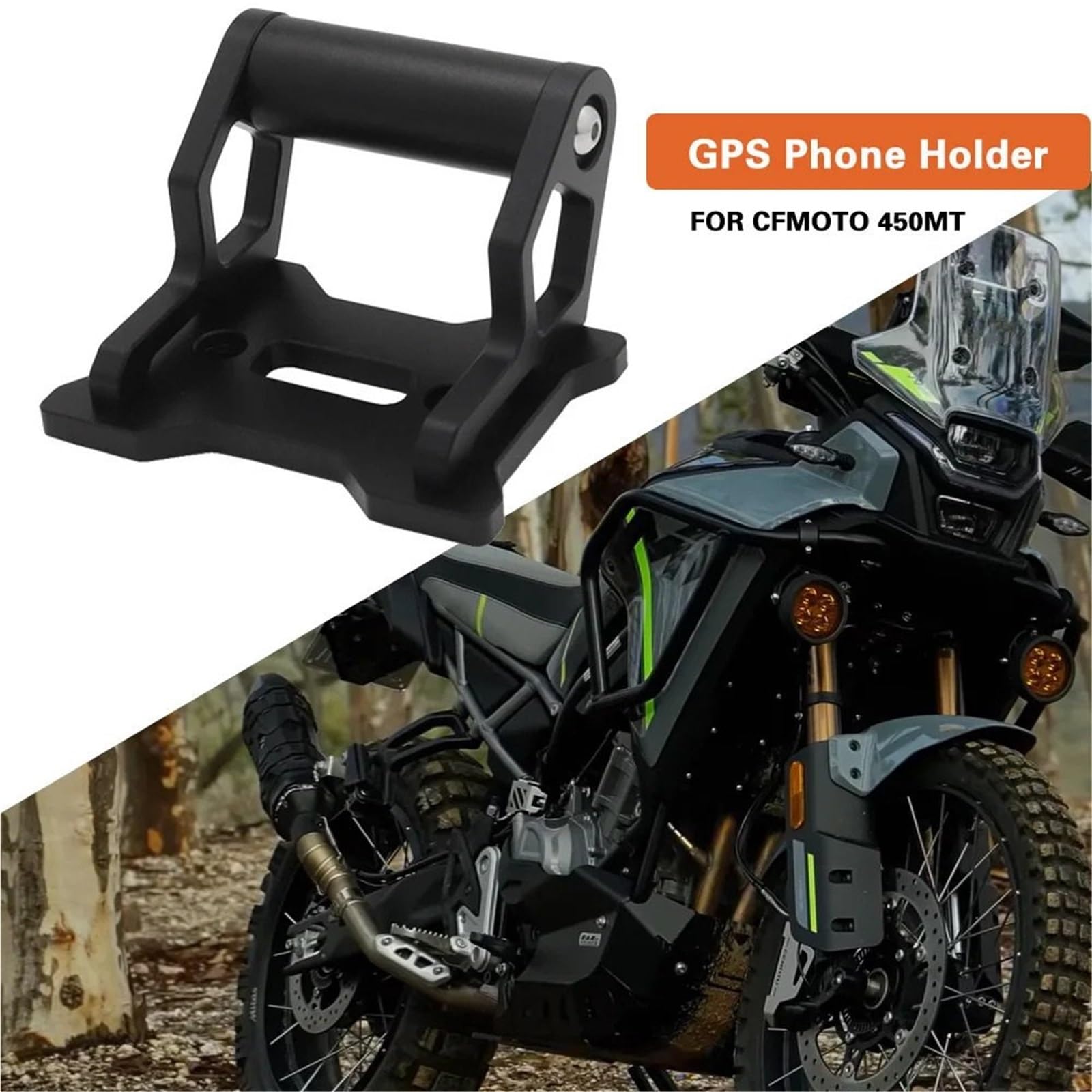 Uchwyt na telefon Do do Cfmoto 450MT 2025 Uchwyt Do telefon GPS, przedłużacz nawigacji, stojak Uchwyt GPS