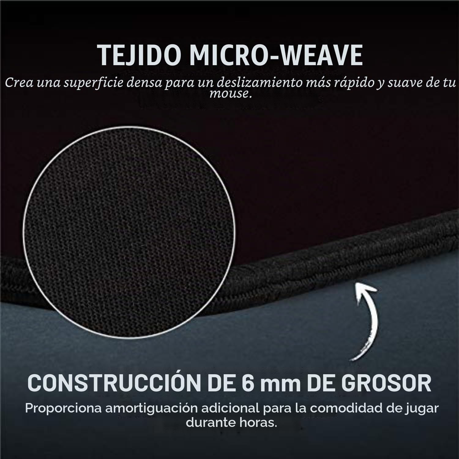Corsair MM350 Pro Alfombrilla de Ratón para Juegos - Extendido XL, Negro | 93 cm x 40 cm, Microtejido, Goma Afelpada gruesa 4 mm, Base Goma Texturizada Antideslizante