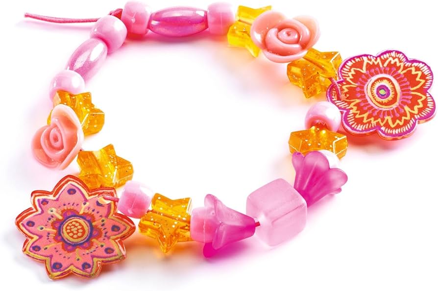 Amazon | DJECO ジェコ ファンシービーズ フラワー アクセサリーキット Amazon | DJECO ジェコ ファンシービーズ フラワー アクセサリーキット