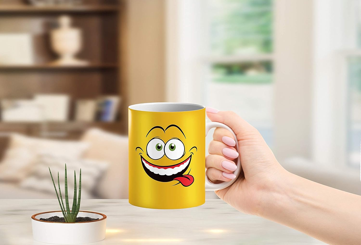 Review Product Cortunex Heat Changing Mug - Add Coffee or Tea and a Happy Yellow Face Appears - Comes in a Fun Gift Box Exclusive Discount 50% Price Cortunex Heat Changing Mug - Add Coffee or Tea and a Happy Yellow Face Appears - Comes in a Fun Gift Box