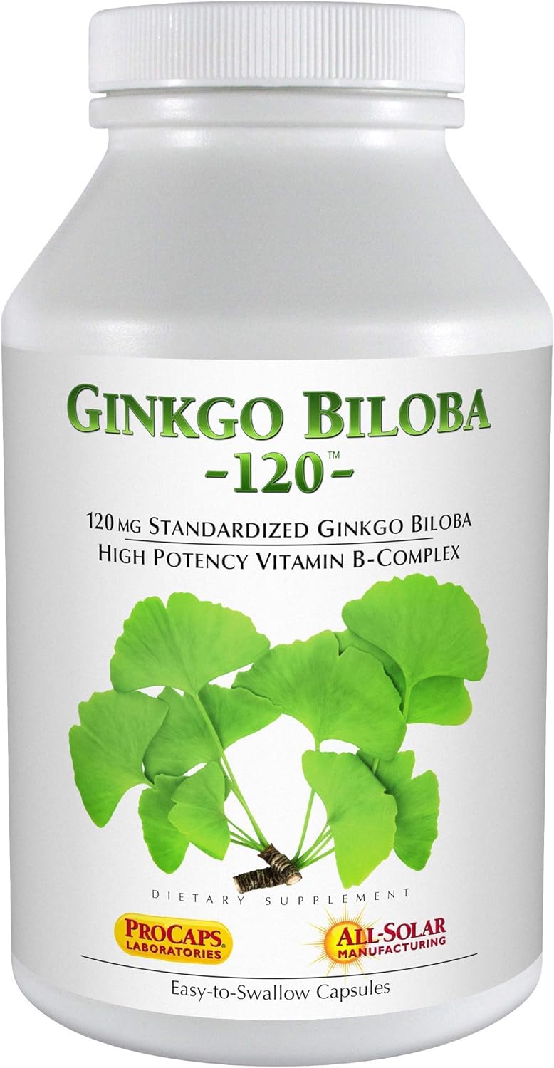Andrew Lessman Ginkgo Biloba 12030 Capsules Standardized