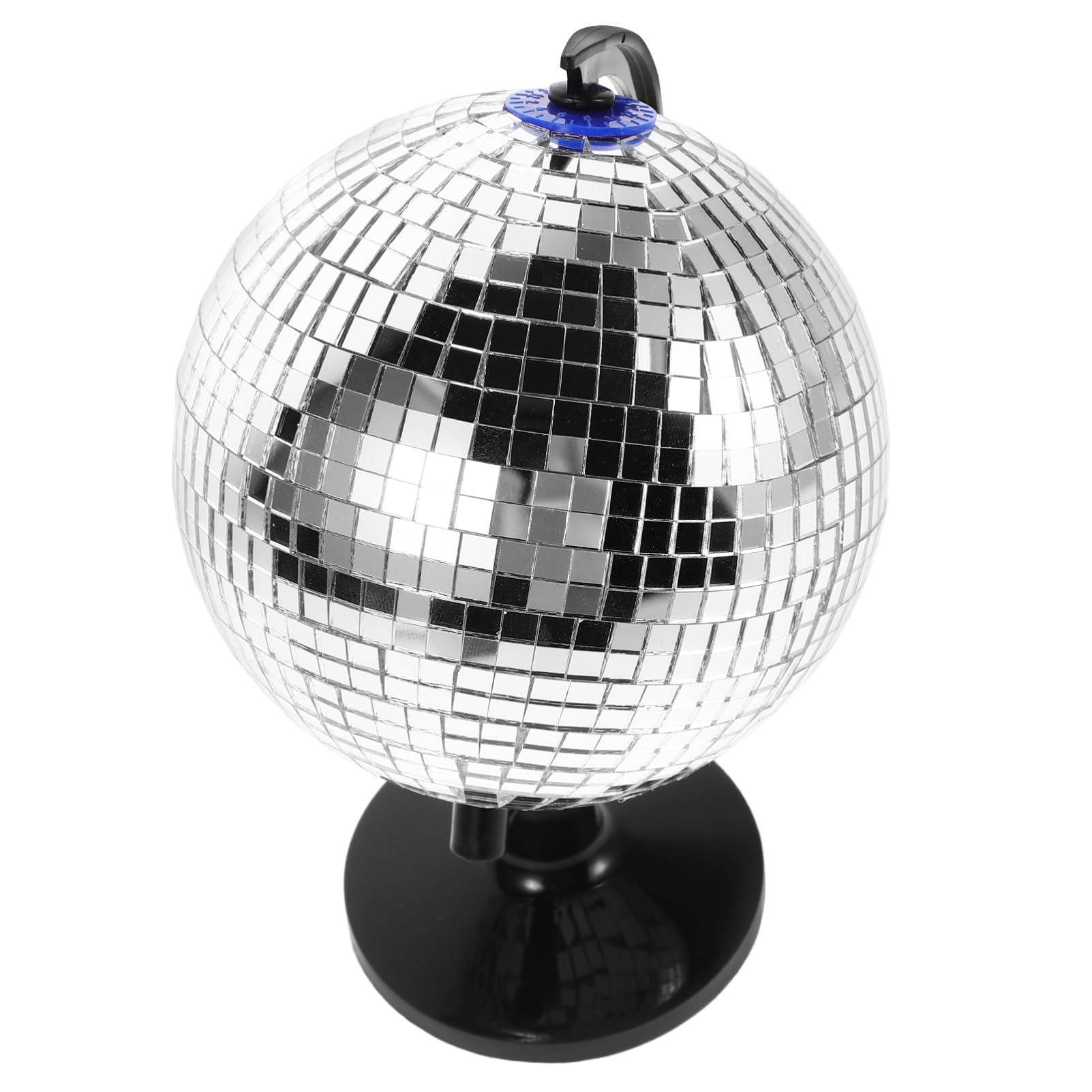 BESTonZON Disco Globe Desk Decor Reflective for Office Mesmerizing Full Rotation Stylish for Men Cool Office Gadgets