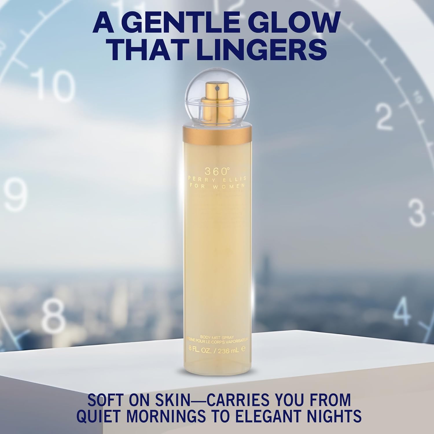 Perry Ellis 360° Body Spray for Women - Fruity, Floral Body Mist, Perfumes for Women, EDT, Long Lasting Fragrance, Eau De Parfum with Fresh Scent - 8 fl oz - Image 3