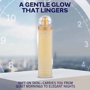 Perry Ellis 360 Body Spray for Women Fruity, Floral Body Mist, 8 Fl Oz