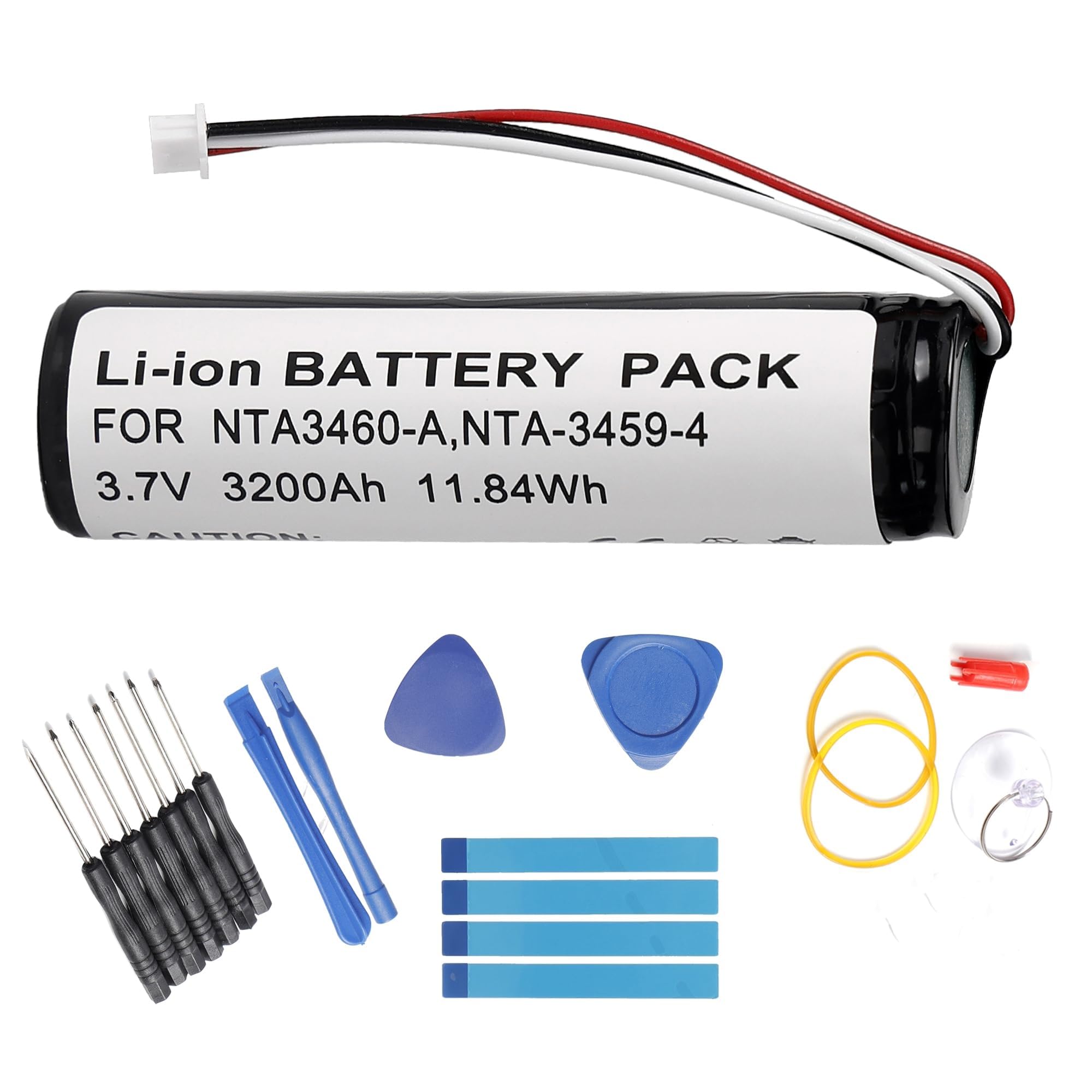 3200mAh 3,7V Batterie Compatible avec Philips Avent SCD620 SCD620/26 SCD625 SCD630 SCD630/26 SCD630/37 SDC620 SDC630,NTA3459-4 NTA3460-4 Moniteur bébé Lithium-ION Batterie