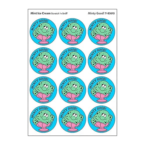 Minty Good!/Mint Ice Cream Scent Retro Stinky Stickers by TREND;