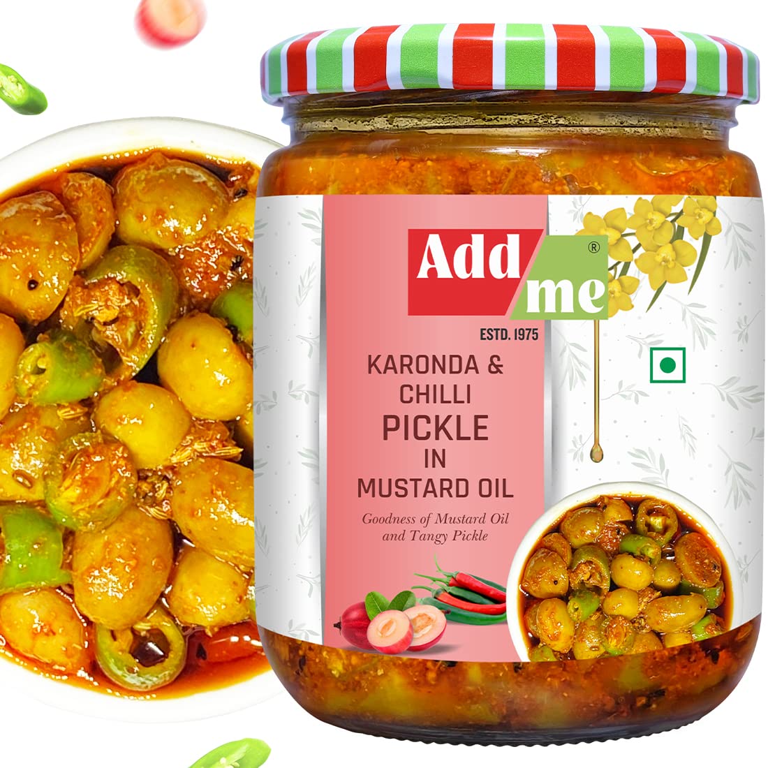 See full amazon price history chart for Add me Mirchi AUR karonde ka achar, Mixed Pickle of Karonda Chilli Mix Pickle in Mustard Oil 500g kalakai Glass Pack Add me Mirchi AUR karonde ka achar, Mixed Pickle of Karonda Chilli Mix Pickle in Mustard Oil 500g kalakai Glass Pack (B09RWWPW18) Amazon Price History, Amazon Price Tracker