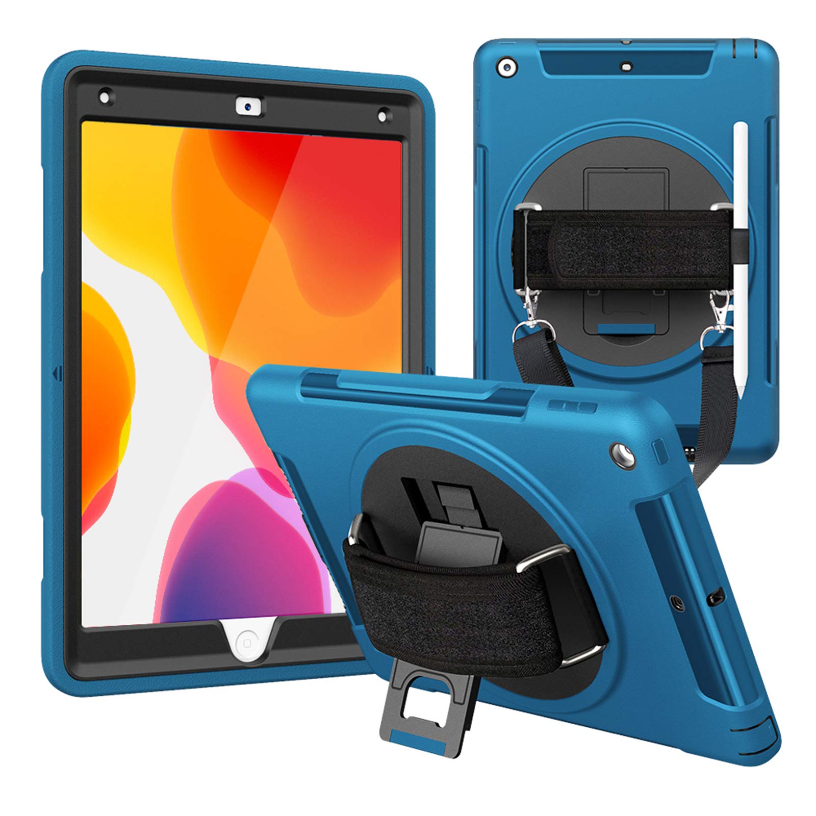 Funda Para IPad De 9ª/8ª/7ª Generación Híbrida A Prueba De