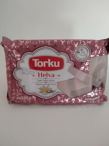 Miniatura 3 de Halva de vainilla, Halva turca, Tahini Halva,, postre Halva,Turk Helvas,Helva,Halvah Por Torku 500 Gr 17,6 Oz