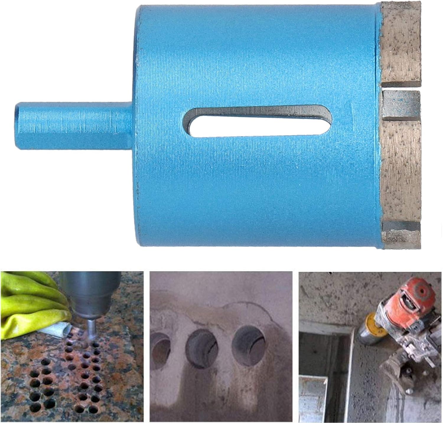 50mm Diamond Hole Saw, Hole Saw Drill Bit Hole Cutter Holesaw, for Glass Ceramic, Artificial Stone, Tiles, Porcelain, Concrete, Marble - Image 5