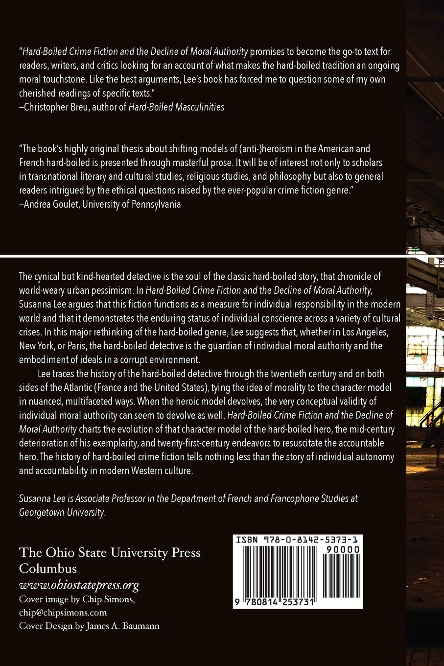 Hard-Boiled Crime Fiction and the Decline of Moral Authority