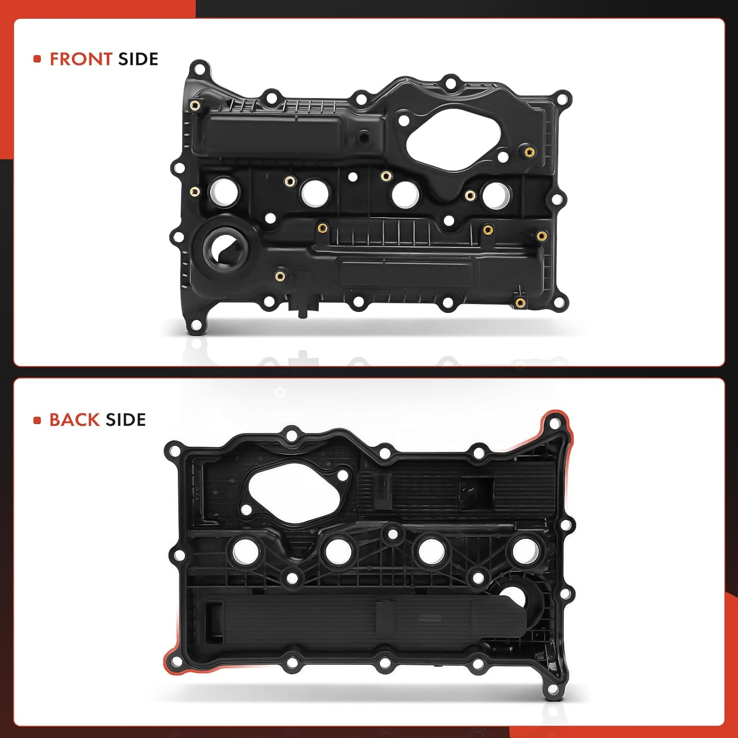 A-Premium Engine Valve Cover with Valve Cover Gasket Compatible with Kia Sportage 2017-2021, Stinger 2018-2021 & Hyundai Tucson 2019-2020 & Genesis G70 2019-2021, 2.0L 2.4L