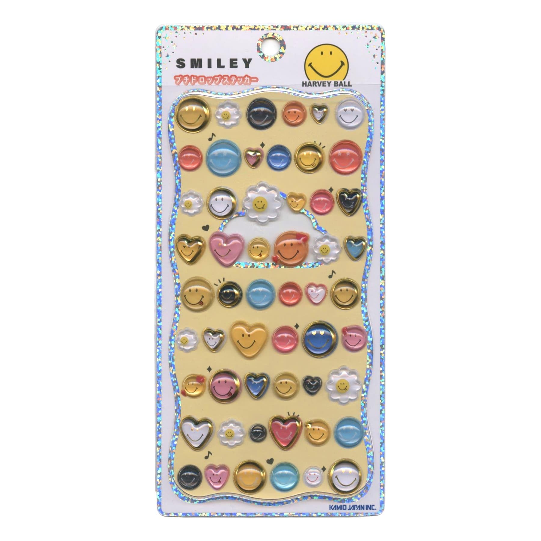 Amazon.co.jp: スマイリーフェイス[シールシート]プチドロップ