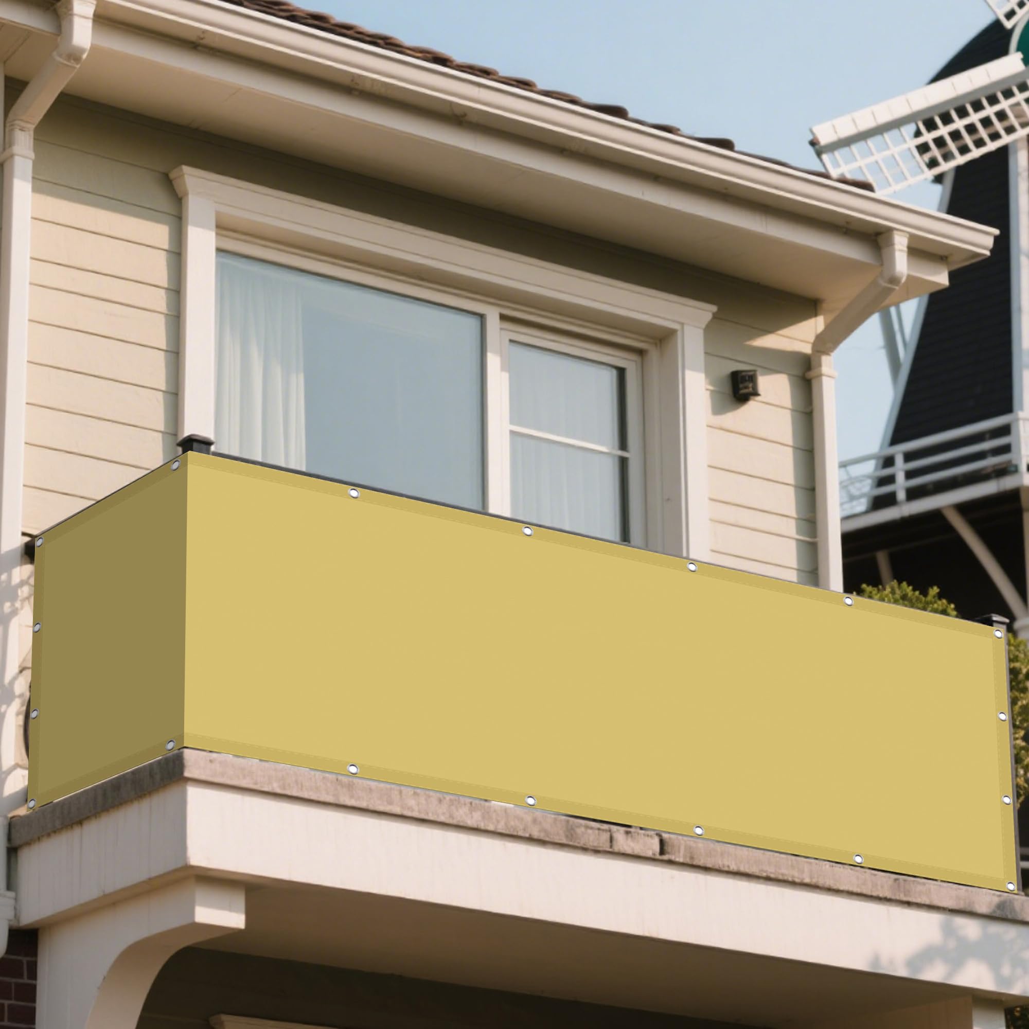 Toiles pour jardin et terrasse 8x9m : sublimez votre extérieur en jaune sable