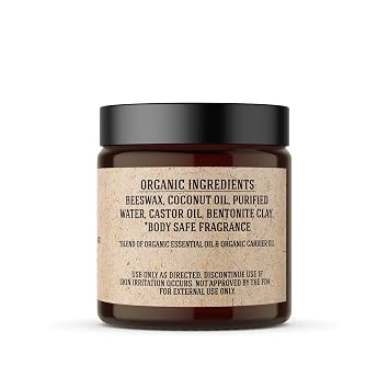 Johnny Slicks Formula 49 Clay All Organic Pomade | Firm Hold & Matte Finish (Promotes Healthy Hair Growth, Helps Hydrate Dry Skin), (2 ounce, Original)
