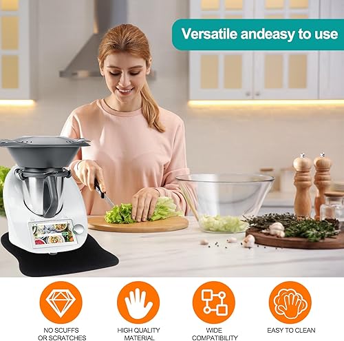 Miniatura 7 de Alfombrilla deslizante de cocina, alfombrilla deslizante de encimera de cocina para Thermomix TM5 TM6 TM21 TM31, alfombrillas resistentes al calor