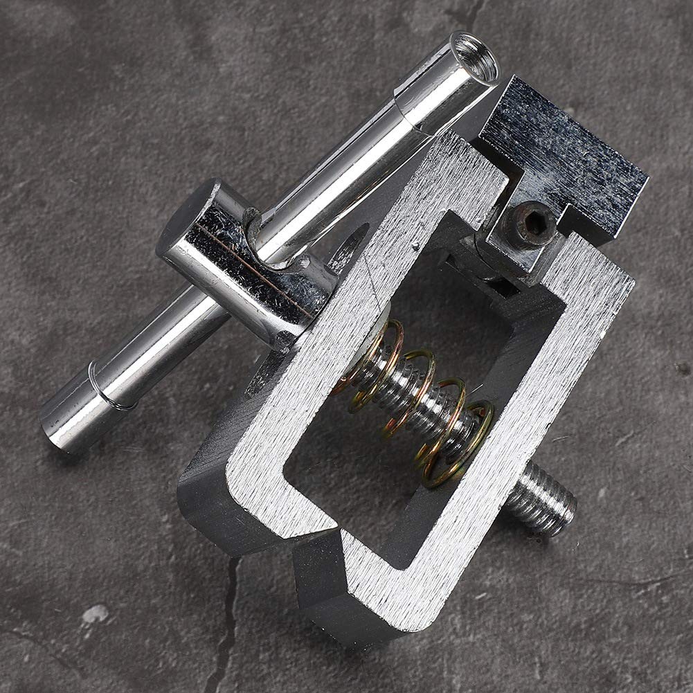 Ausla Morsetto per Misuratore di Tensione di Spinta, Dispositivo di Push-pull in Acciaio Inossidabile, Carico 500N, Apertura da 20 Mm, per Tester di Trazione, Cavo, Pellicola di Carta, Test di