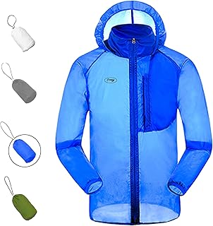 Sun Protection Jacket Ultra Light Thin Breathable Packable Outdoor Cycling Jacket Hoodie Skin Clothing