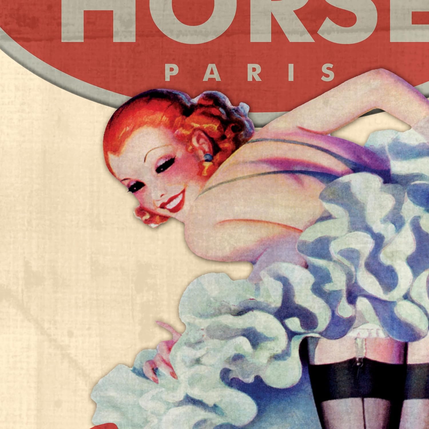 00s ベティペイジ 大判スカーフ オリヴィア ピンナップガール 映画 アート Amazon.com: Paris France Travel Print | Crazy Horse Moulin Rouge