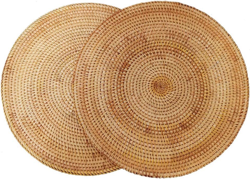Sur La Table Rattan Placemat, 14", Brown Home & Kitchen