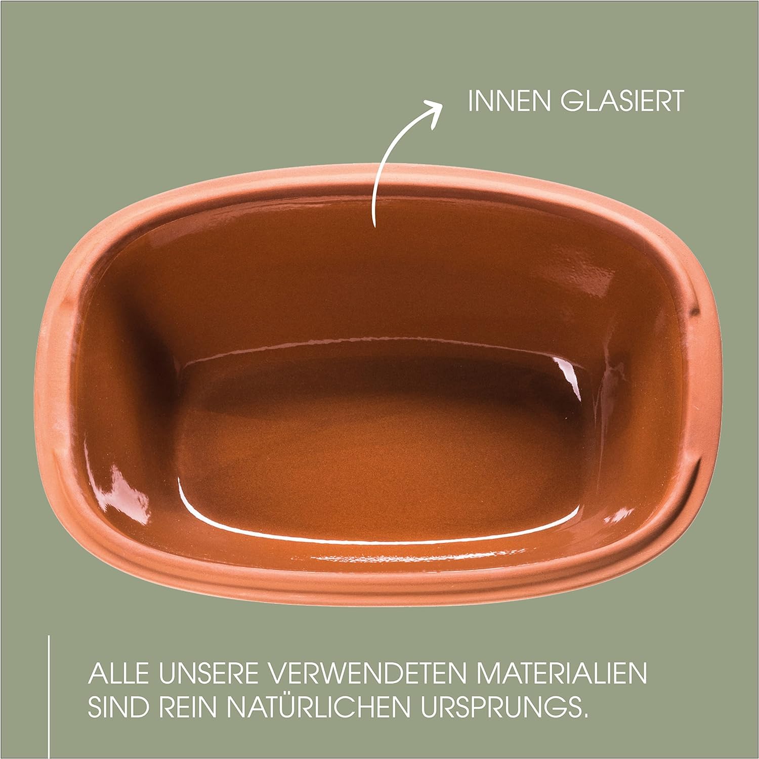 Römertopf 120 05 Modern Look - Teglia in Terracotta Universale, 4 Litri