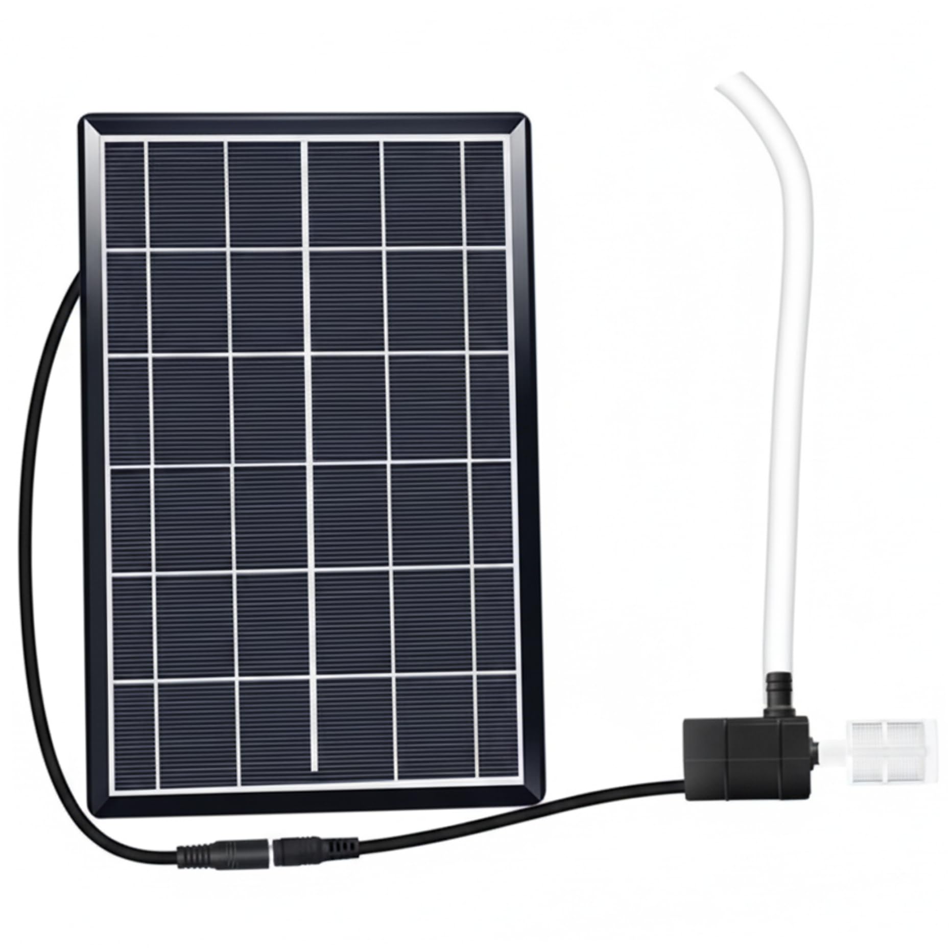 Kit de pompe à eau solaire 12V et panneau photovoltaïque pour fontaine de jardin