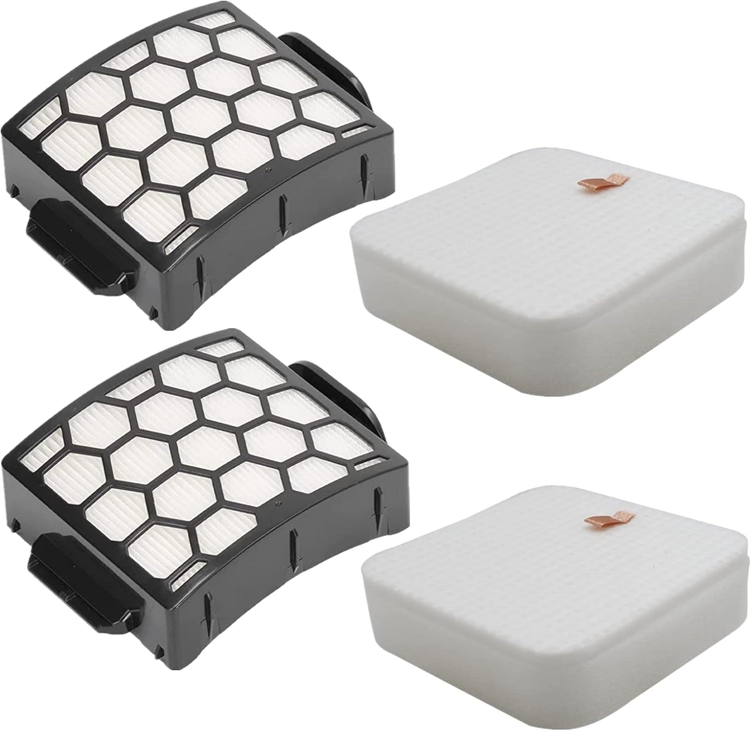 HIMrHEPA 2 Pack Hepa & Foam & Felt Filter Kit Models