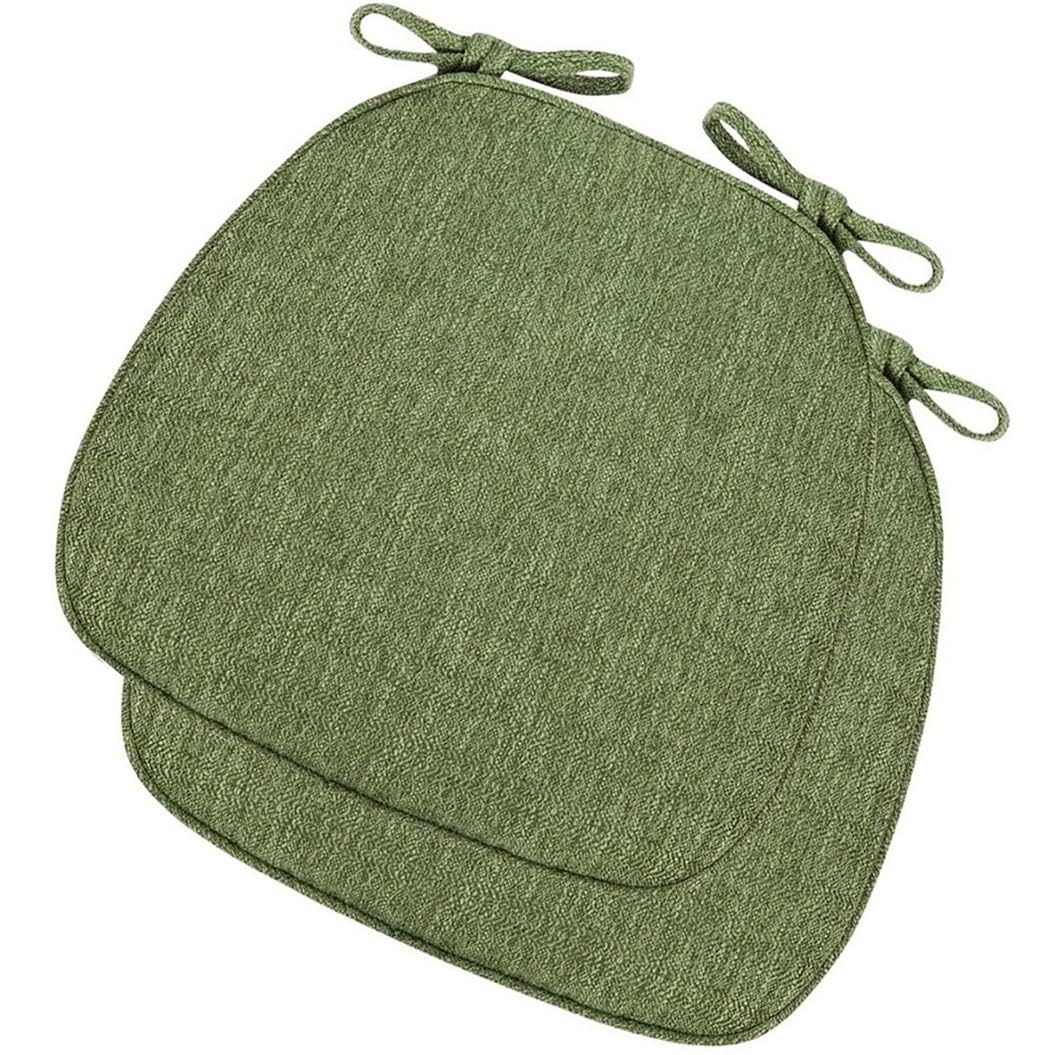 Coussins de cuisine vert lot de 2 pour sublimer vos repas de salle à manger